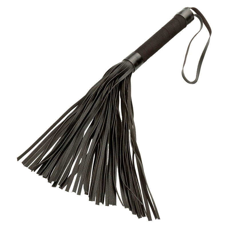 CALEXOTICS - NOCTURNAL FLOGGER LEATHER BLACK - NOCTURNA DESIRES