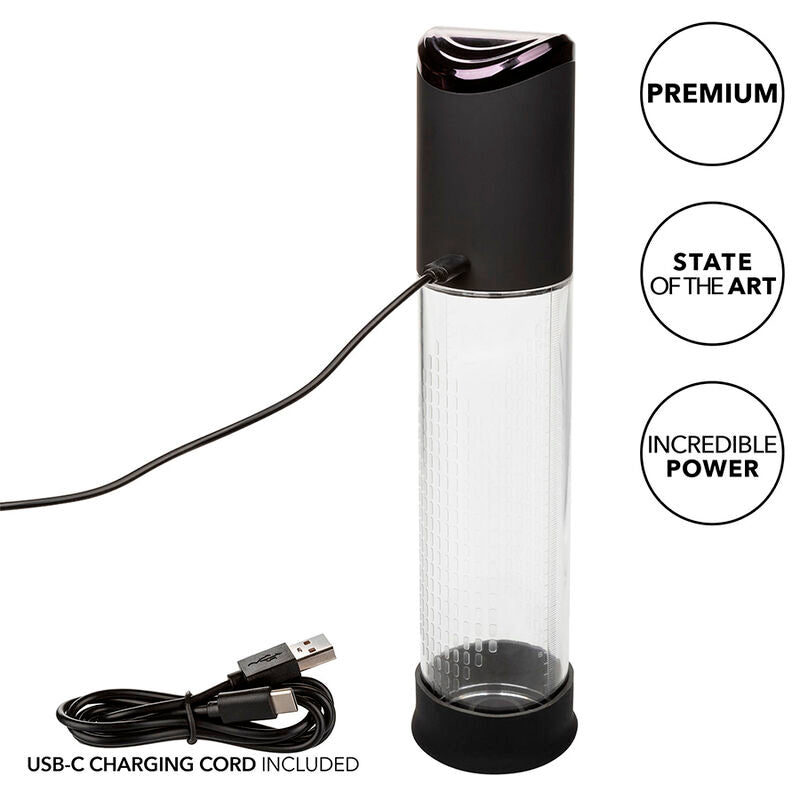CALEXOTICS - PEAK 4-SPEED SUCTION PUMP BLACK - NOCTURNA DESIRES