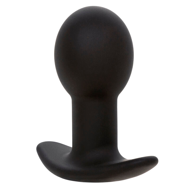CALEXOTICS - ROCK BOTTOM ANAL PLUG 10 VIBRATIONS SILICONE BLACK - NOCTURNA DESIRES