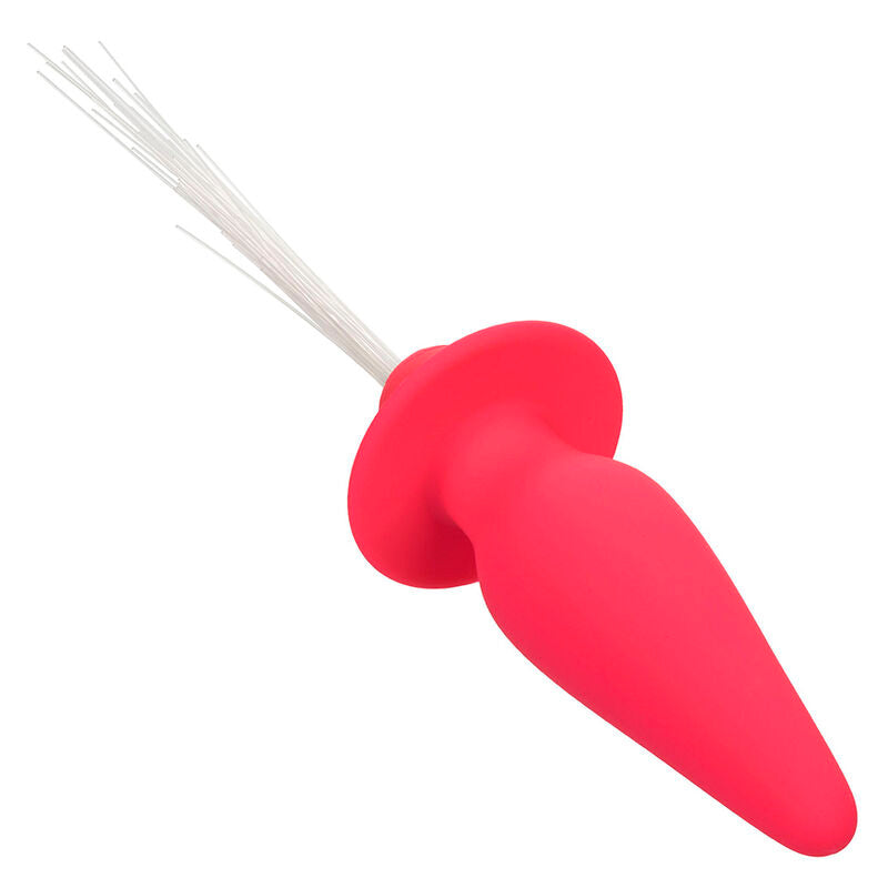 CALEXOTICS - SOUTHERN LIGHTS LIGHT UP ANAL PLUG 10 VIBRATIONS SILICONE PINK - NOCTURNA DESIRES