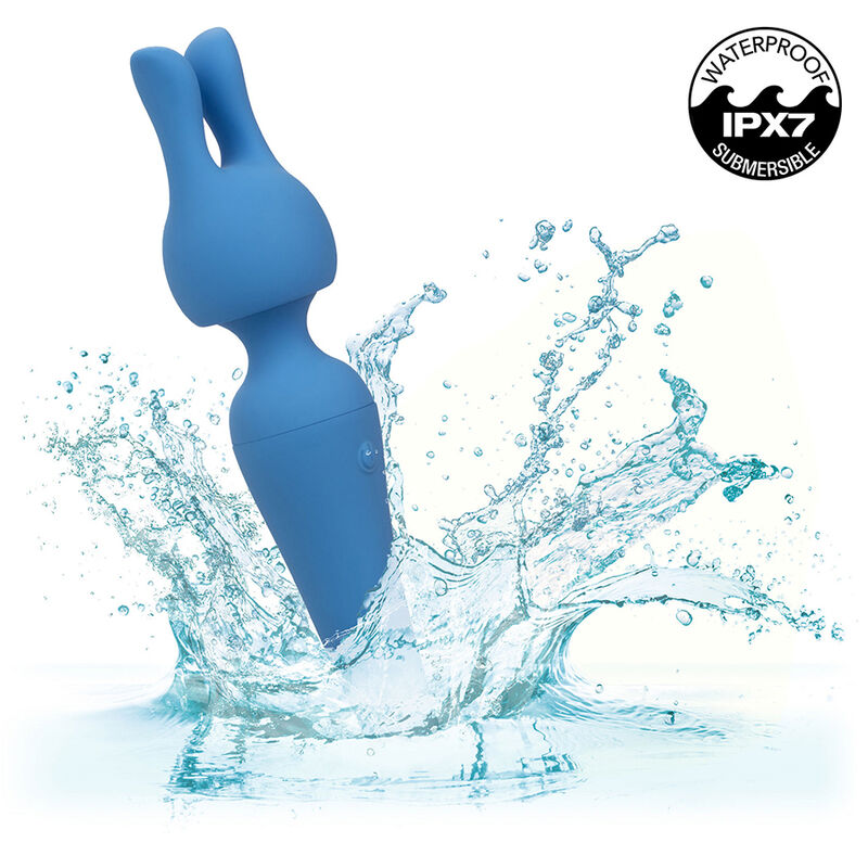 CALEXOTICS - COUTURE KIT VIBRATOR WAND 10 VIBRATIONS BLUE - NOCTURNA DESIRES
