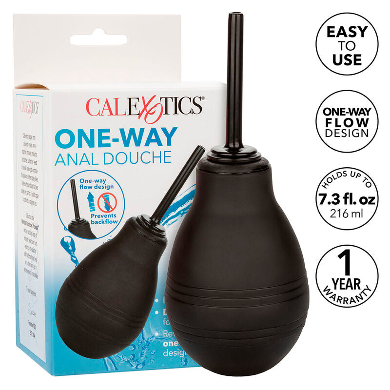CALEXOTICS - ONE WAY ANAL DOUCHE BLACK - NOCTURNA DESIRES