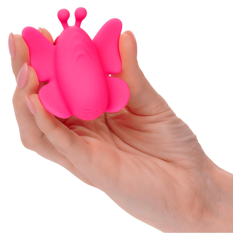 CALEXOTICS - NEON VIBES THE FLUTTER VIBE STIMULATOR 10 VIBRATIONS PINK - NOCTURNA DESIRES