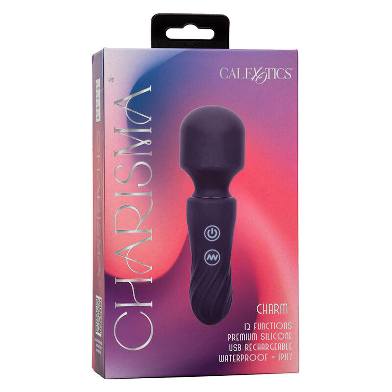 CALEXOTICS - CHARISMA CHARM MASSAGER 12 FUNCTIONS PURPLE - NOCTURNA DESIRES