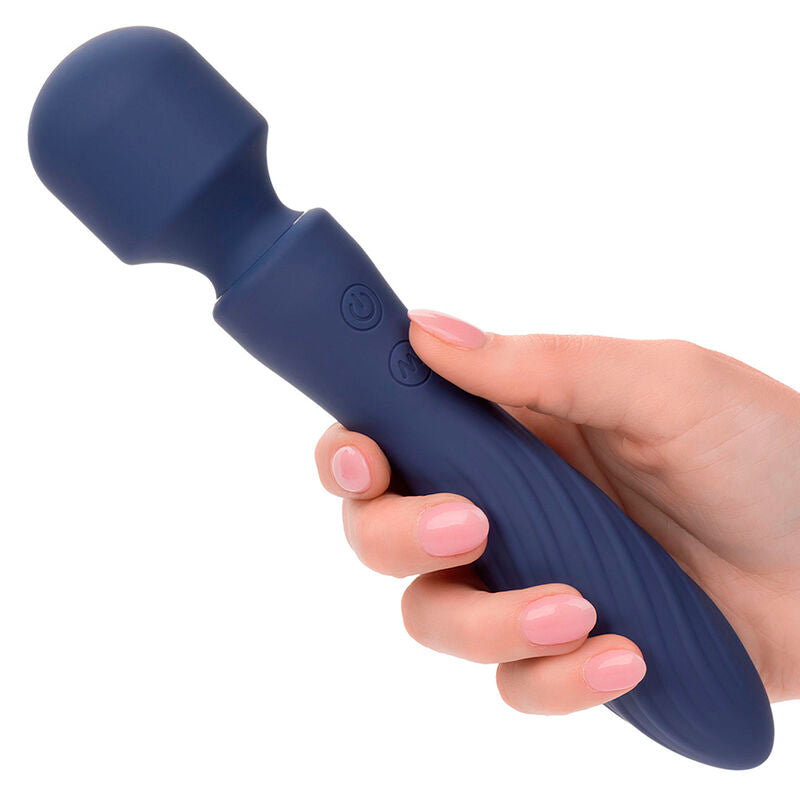 CALEXOTICS - CHARISMA MYSTIQUE MASSAGER DUAL MOTORS 12 FUNCTIONS 20,5 CM X 4.5 CM PURPLE - NOCTURNA DESIRES