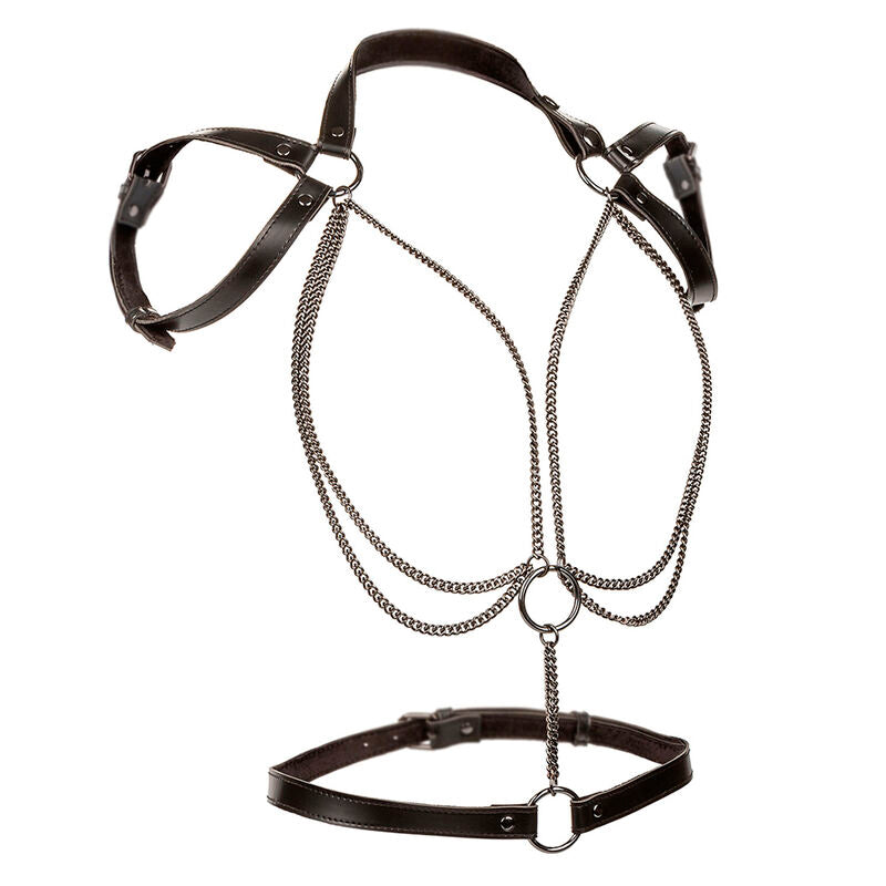 CALEXOTICS - EUPHORIA MULTICHAIN HALTER HARNESS PREMIUM - NOCTURNA DESIRES