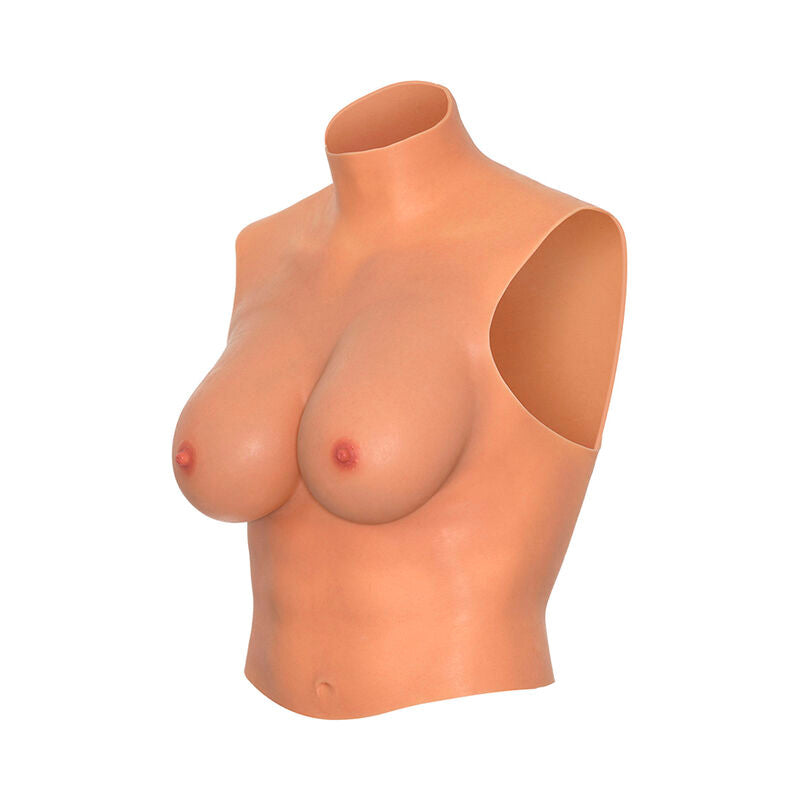 HIDDEN DESIRE - ALTER EGO WEARABLE BREAST SHIRT D-CUP FLESH - NOCTURNA DESIRES