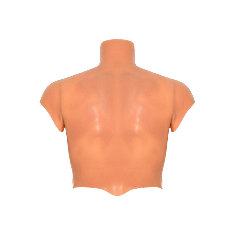 HIDDEN DESIRE - ALTER EGO SILICONE MALE TORSO SHIRT WITH ABS FLESH - NOCTURNA DESIRES