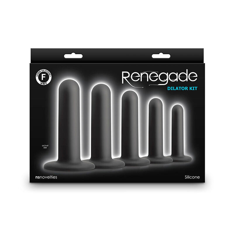 NS NOVELTIES - RENEGADE DILATOR KIT BLACK - NOCTURNA DESIRES