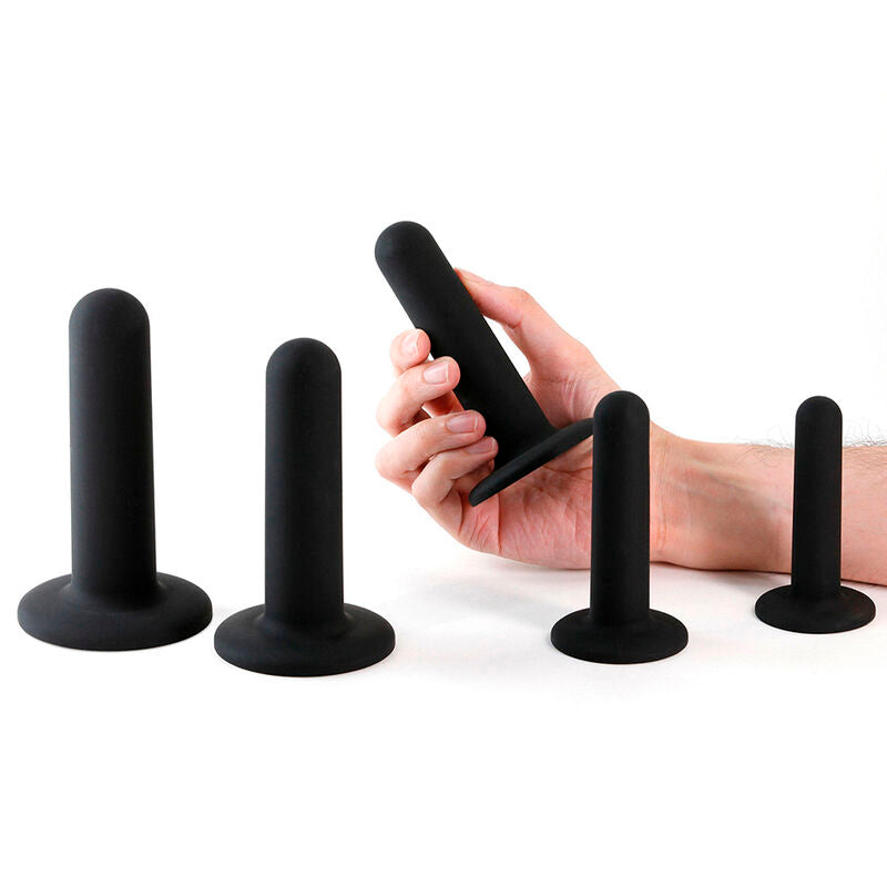 NS NOVELTIES - RENEGADE DILATOR KIT BLACK - NOCTURNA DESIRES