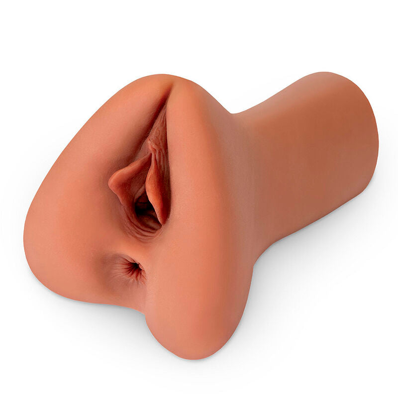PDX PLUS - PICK YOUR PLEASURE XL REALISTIC STROKER BROWN - NOCTURNA DESIRES