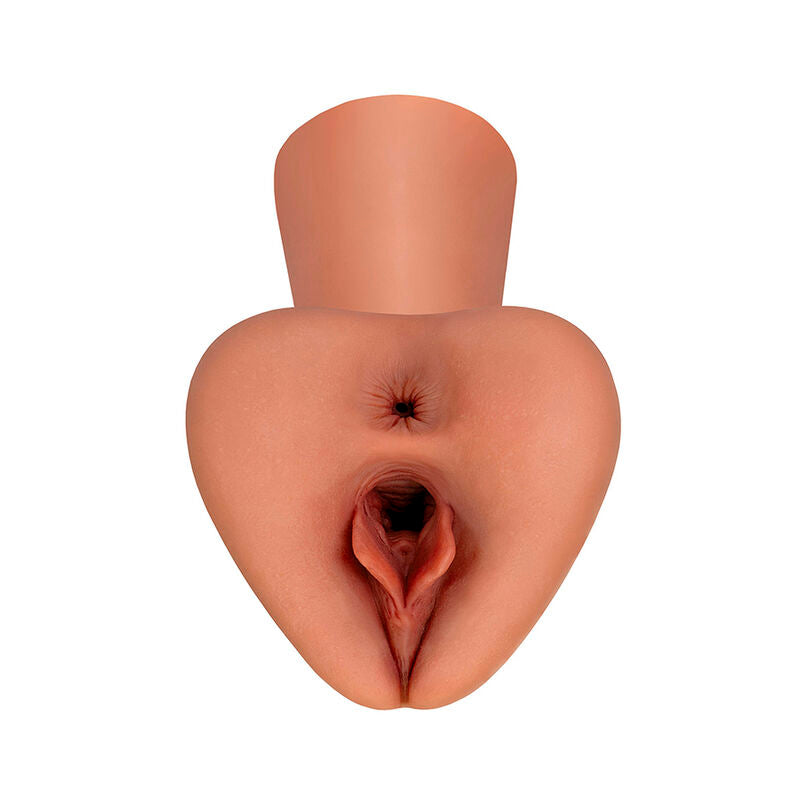 PDX PLUS - PICK YOUR PLEASURE XL REALISTIC STROKER BROWN - NOCTURNA DESIRES