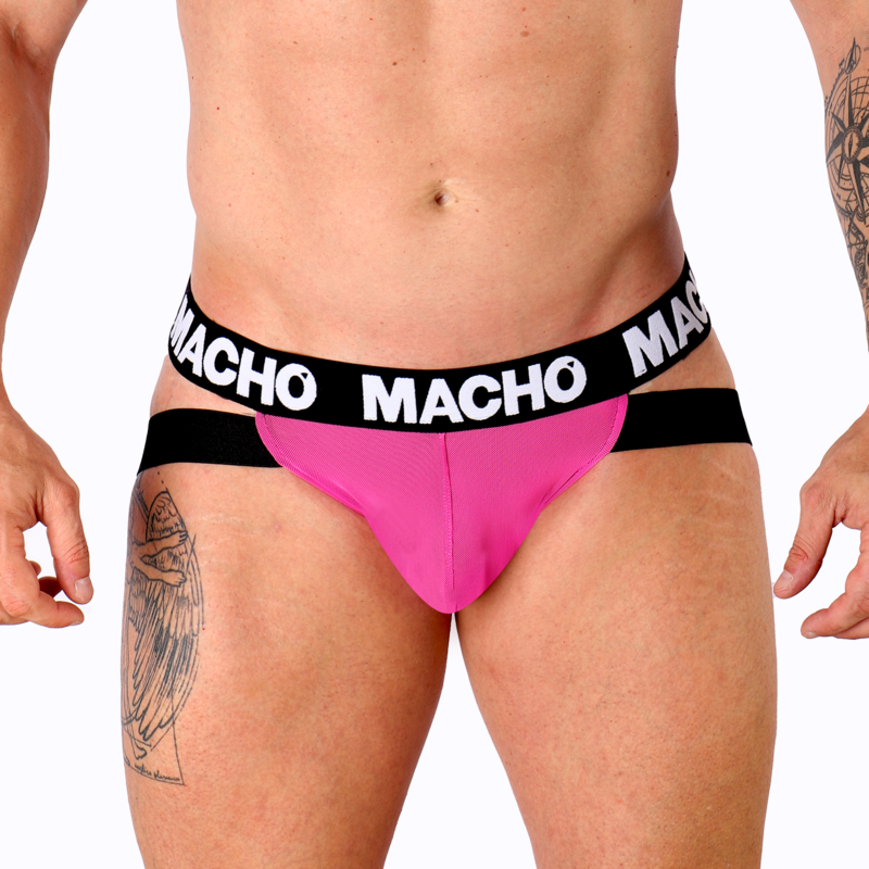 MACHO - MX28FR JOCK PINK NEON XL - NOCTURNA DESIRES