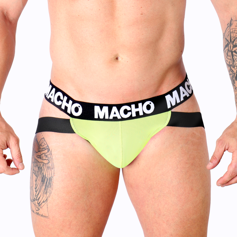 MACHO - MX28FA JOCK YELLOW L - NOCTURNA DESIRES