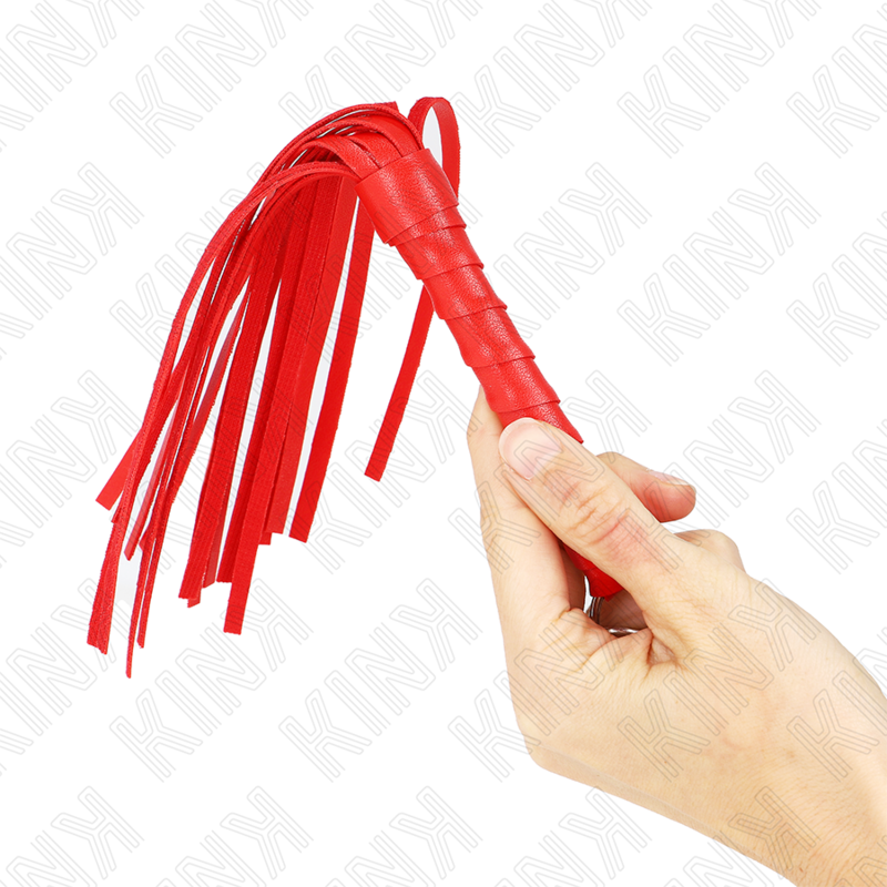 KINK - SIMPLE MINI RED WHIP 28 CM - NOCTURNA DESIRES