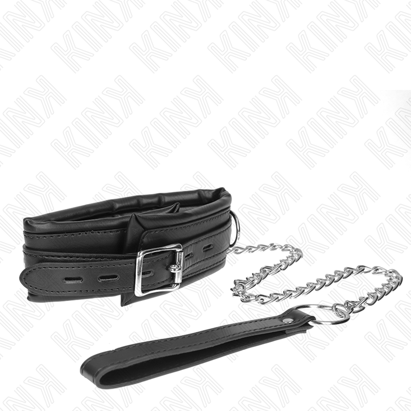 KINK - HEAVY NECKLACE WITH BELT 65 CM MODEL 4 ADJUSTABLE 36.5-50 CM - NOCTURNA DESIRES