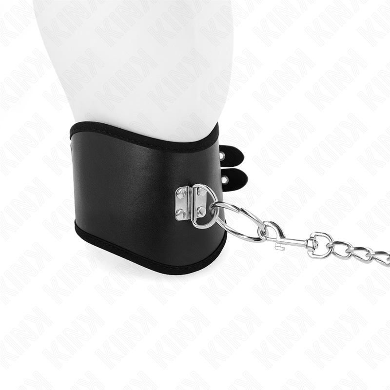 KINK - NECKLACE 65 CM WITH WIDE STRAP ADJUSTABLE 40-55 CM X 10 CM - NOCTURNA DESIRES