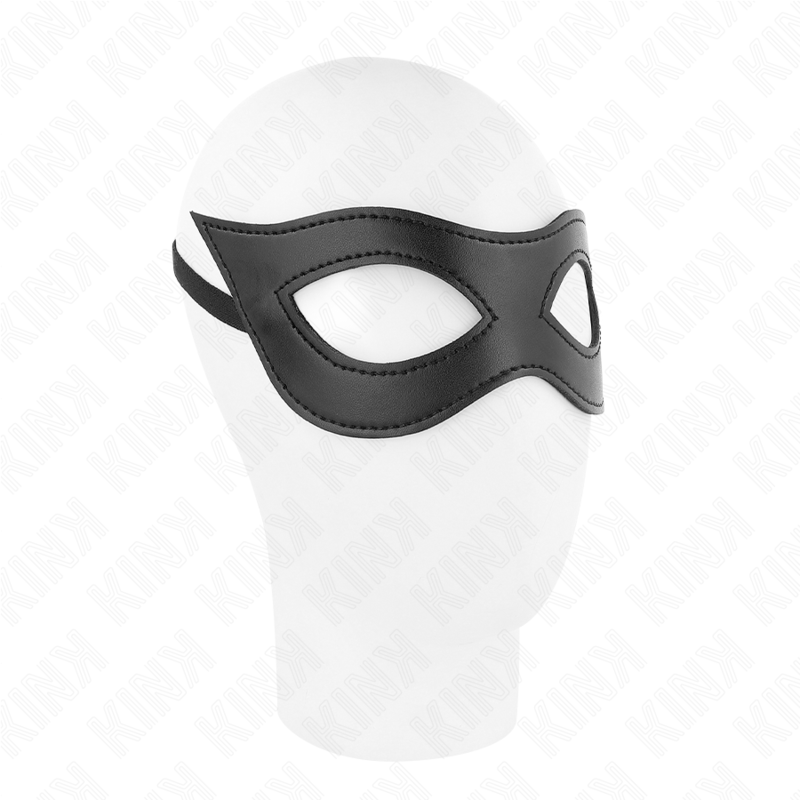 KINK - LEATHERETTE MASK MODEL 2 23 x 7.5 CM - NOCTURNA DESIRES