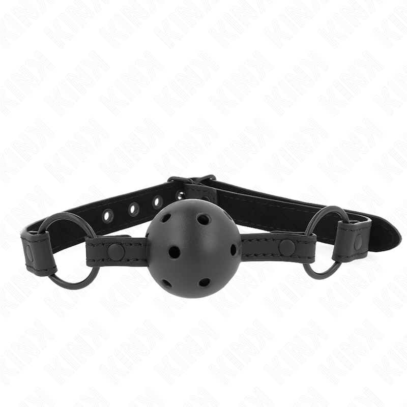 KINK - NEOPRENE BALL 4.5 CM GAG 63.5 X 2 CM ADJUSTABLE 41 X 59 CM - NOCTURNA DESIRES