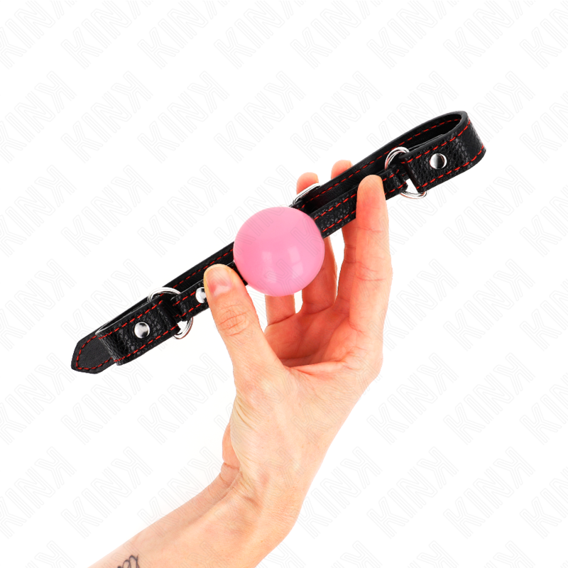 KINK - ROSE GOLD BALL 4 CM GAG 60 x 2 CM - NOCTURNA DESIRES