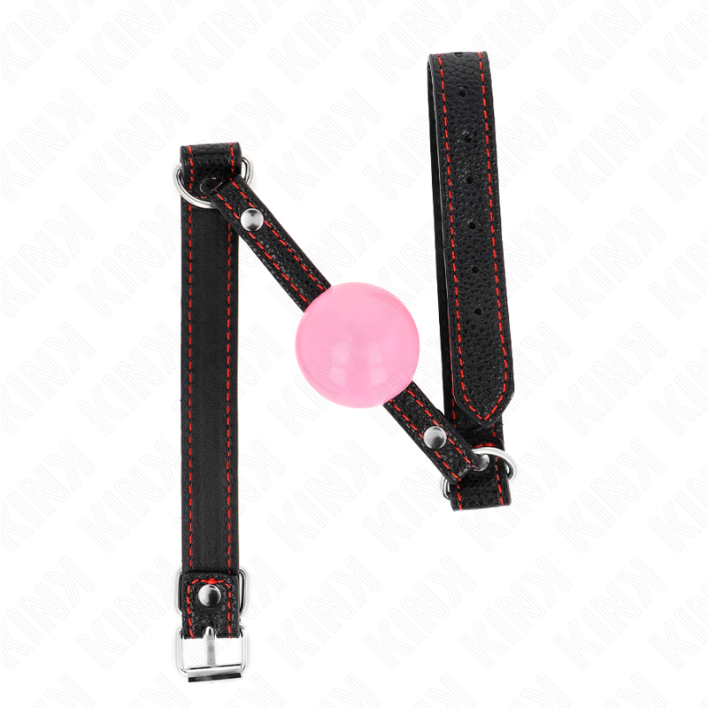 KINK - ROSE GOLD BALL 4 CM GAG 60 x 2 CM - NOCTURNA DESIRES