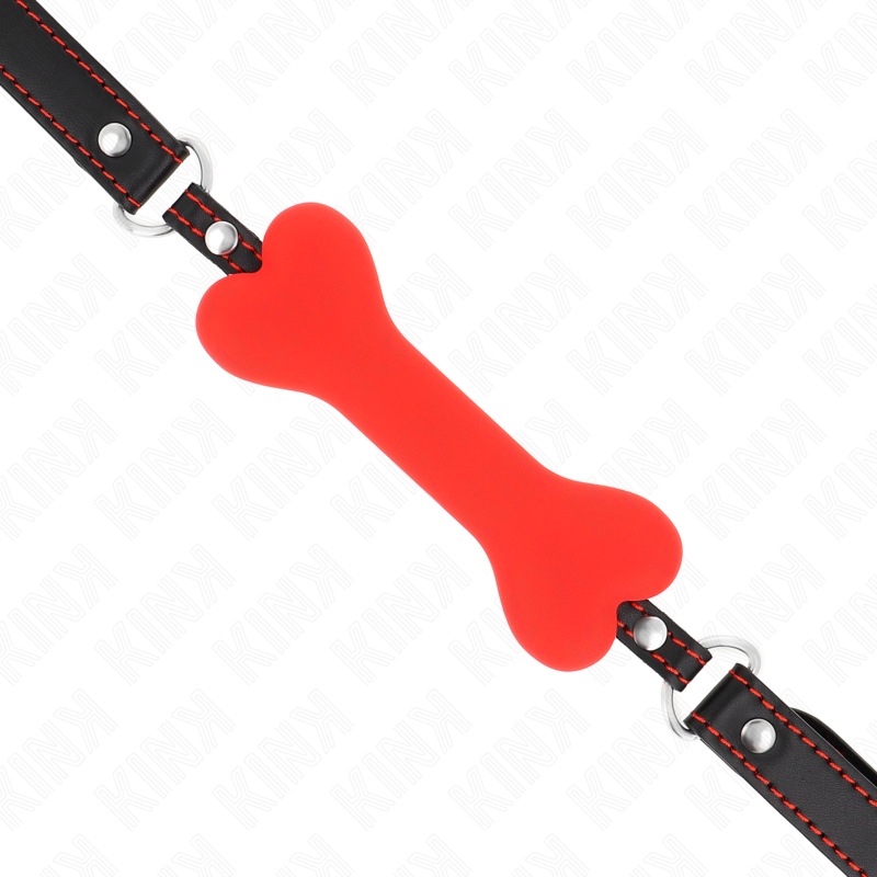 KINK - RED BONE 12 CM GAG 63 x 2 CM - NOCTURNA DESIRES