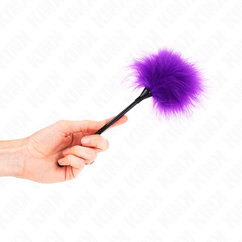 KINK - PURPLE TICKLE FEATHERS USED FOR THE BONDAGE KIT 27 CM - NOCTURNA DESIRES
