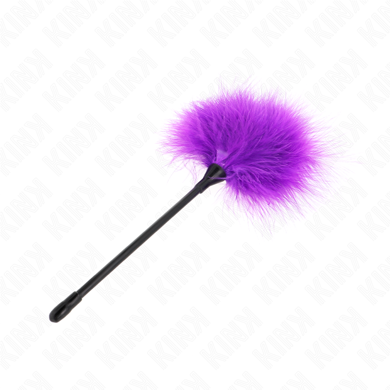 KINK - PURPLE TICKLE FEATHERS USED FOR THE BONDAGE KIT 27 CM - NOCTURNA DESIRES