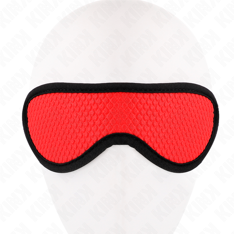 KINK - SCALE TEXTURE BANDAGE WITH RED COVERED EDGE 20 x 7 CM - NOCTURNA DESIRES