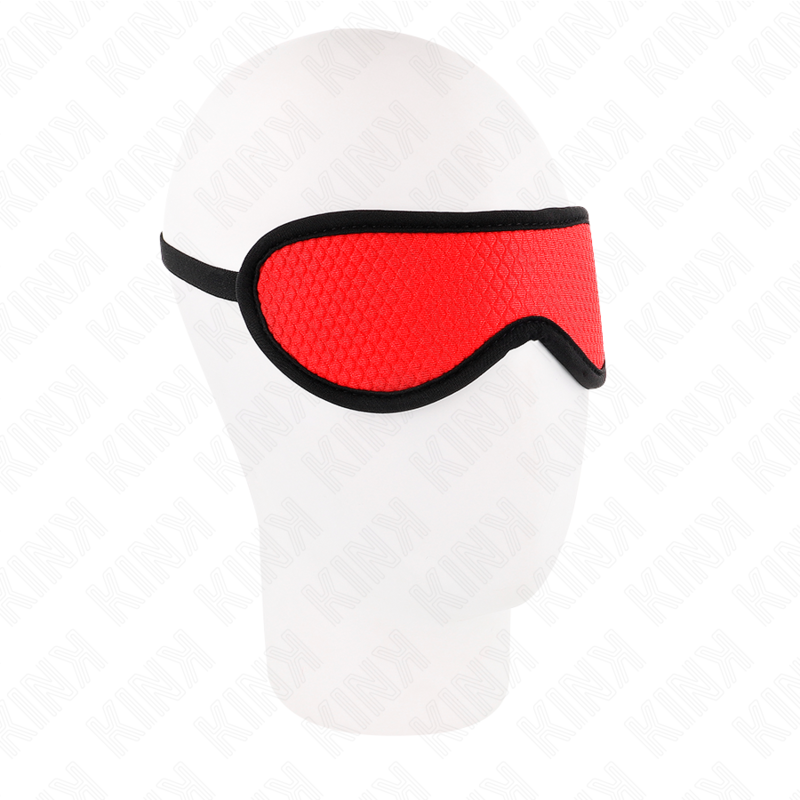 KINK - SCALE TEXTURE BANDAGE WITH RED COVERED EDGE 20 x 7 CM - NOCTURNA DESIRES