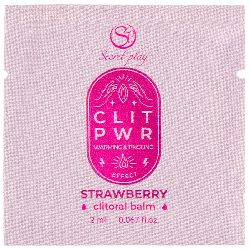 SECRETPLAY - SINGLE DOSE STRAWBERRY LUBRICANT 2 ML - NOCTURNA DESIRES