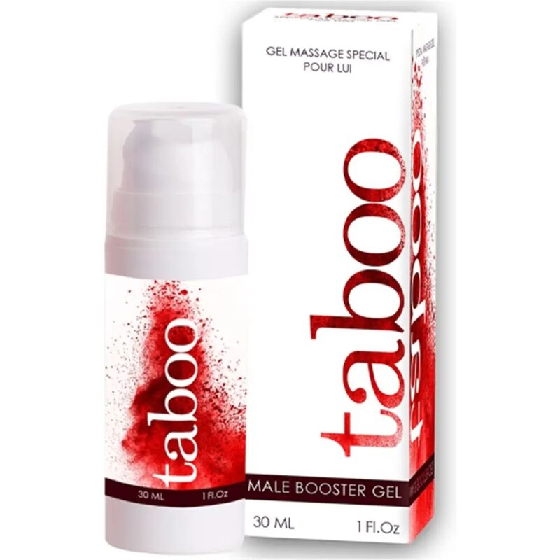 RUF - TABOO MALE BOOSTER GEL FOR ERECTION 30 ML - NOCTURNA DESIRES