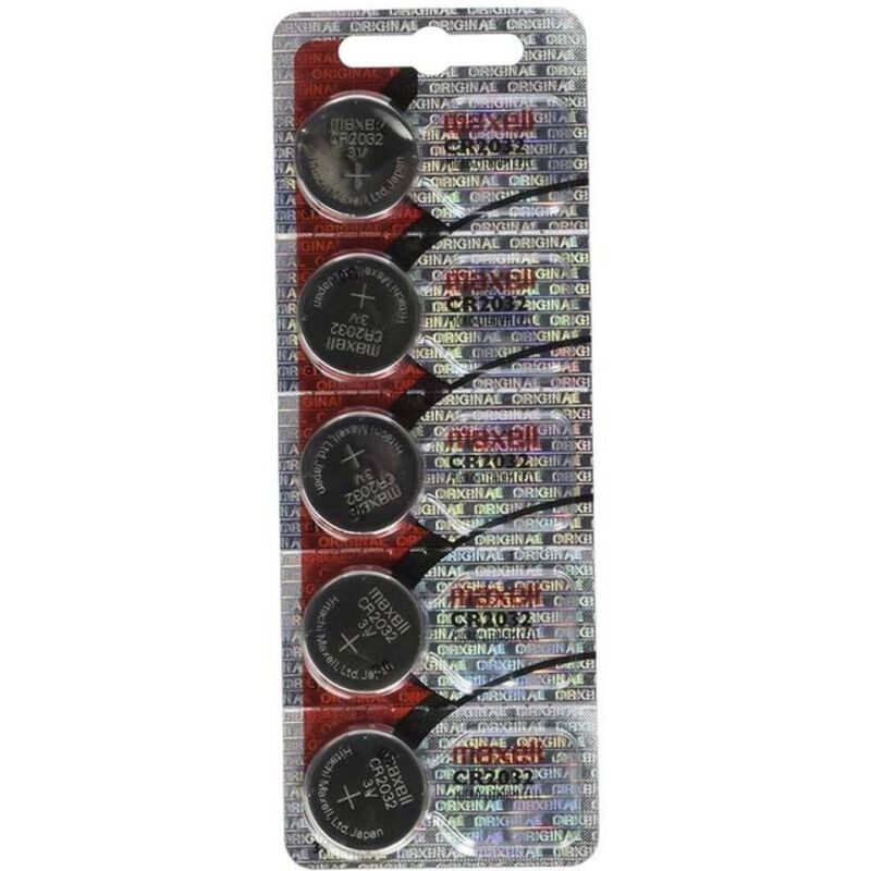 MAXELL - BATTERY LITIO CR2032 3V - 5 UNITS - NOCTURNA DESIRES