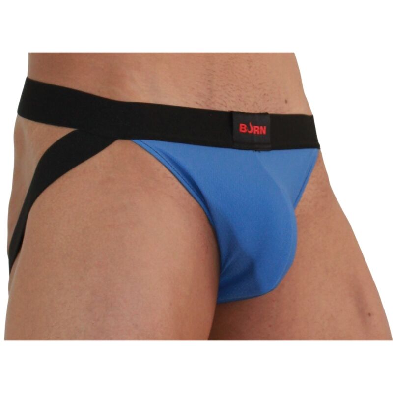 BURN - 008 JOCK BLUE / BLACK L - NOCTURNA DESIRES