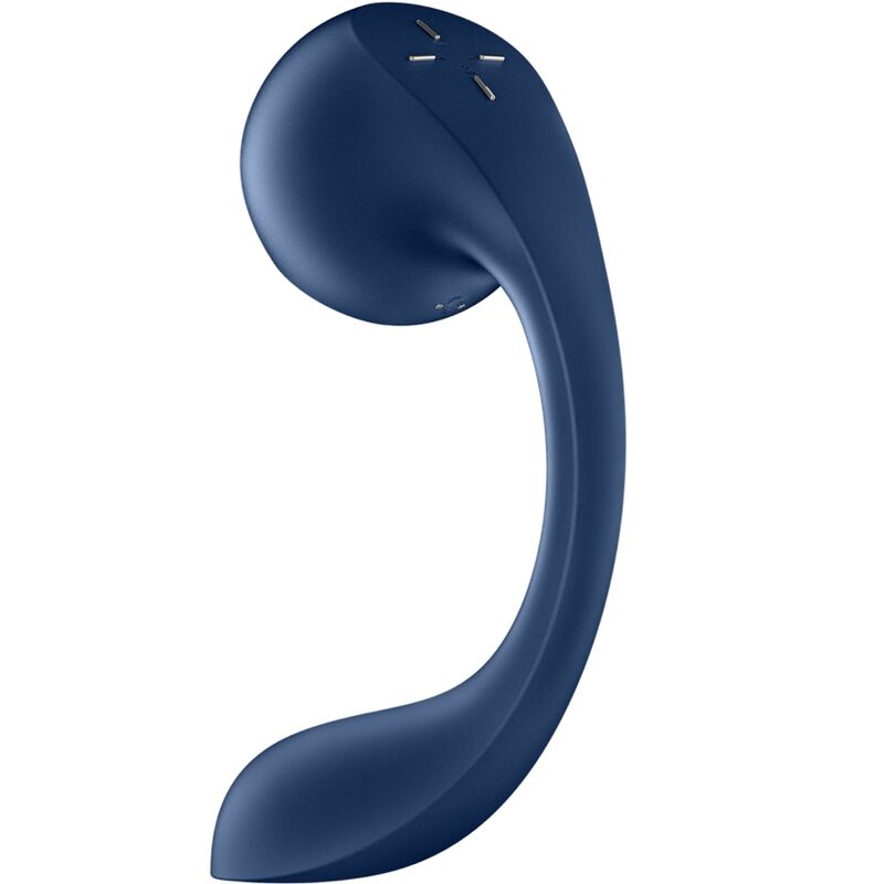 SATISFYER - PRO+ WAVE 4 G-SPOT & AIR PULSE STIMULATOR FREE APP DARK BLUE - NOCTURNA DESIRES