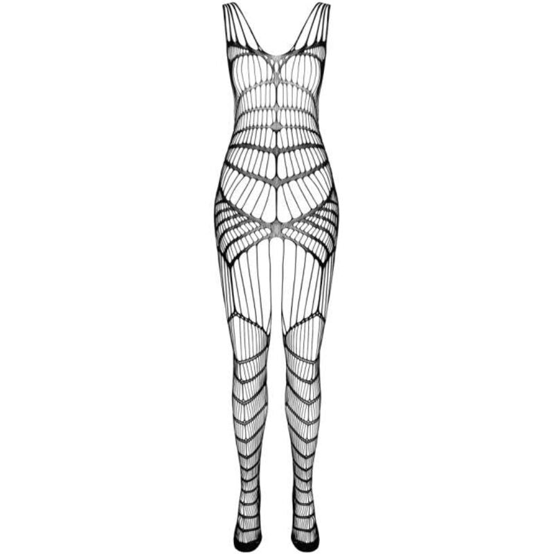 PASSION - BS 102 BODYSTOCKING BLACK ONE SIZE - NOCTURNA DESIRES
