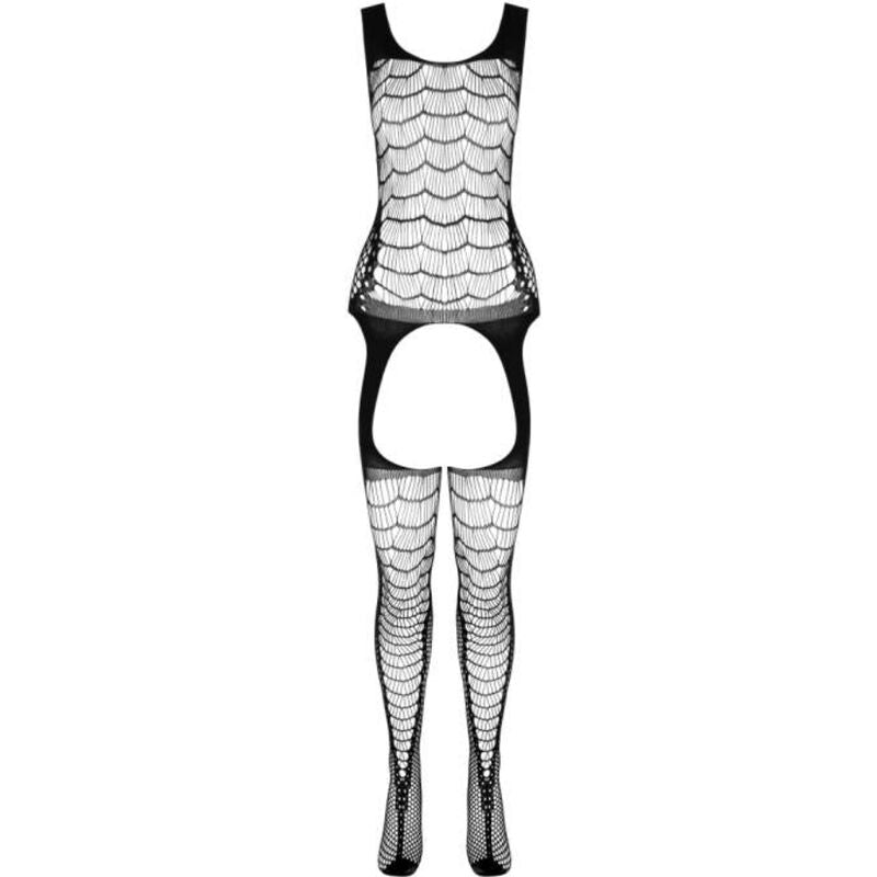 PASSION - BS 104 BODYSTOCKING BLACK ONE SIZE - NOCTURNA DESIRES