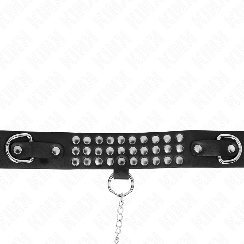KINK - NECKLACE WITH STRAP 65 CM WITH SHINY ADJUSTABLE 37-42 CM X 5.3 CM - NOCTURNA DESIRES