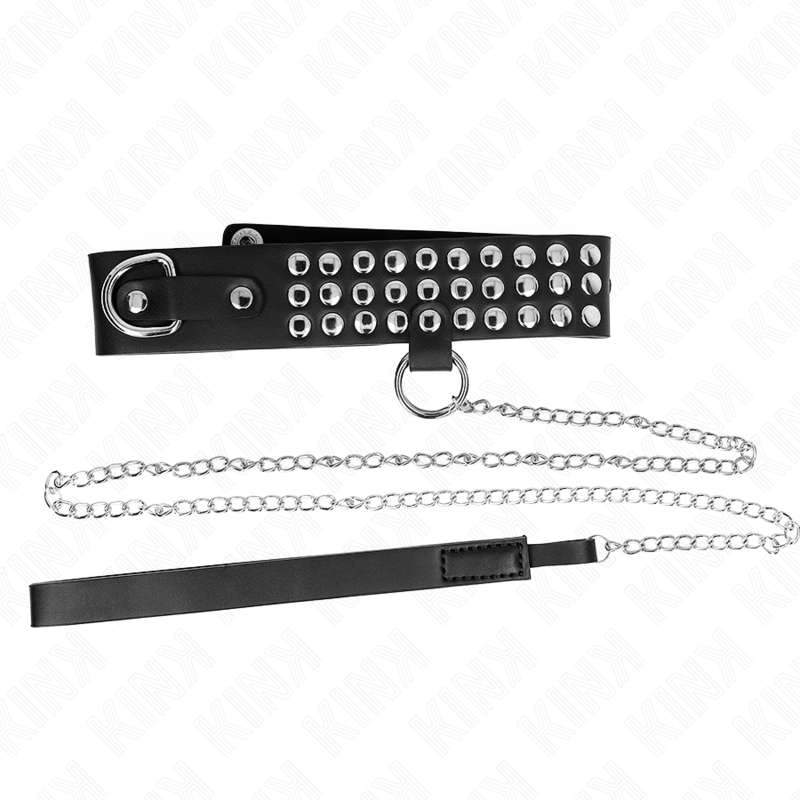 KINK - NECKLACE WITH STRAP 65 CM WITH SHINY ADJUSTABLE 37-42 CM X 5.3 CM - NOCTURNA DESIRES