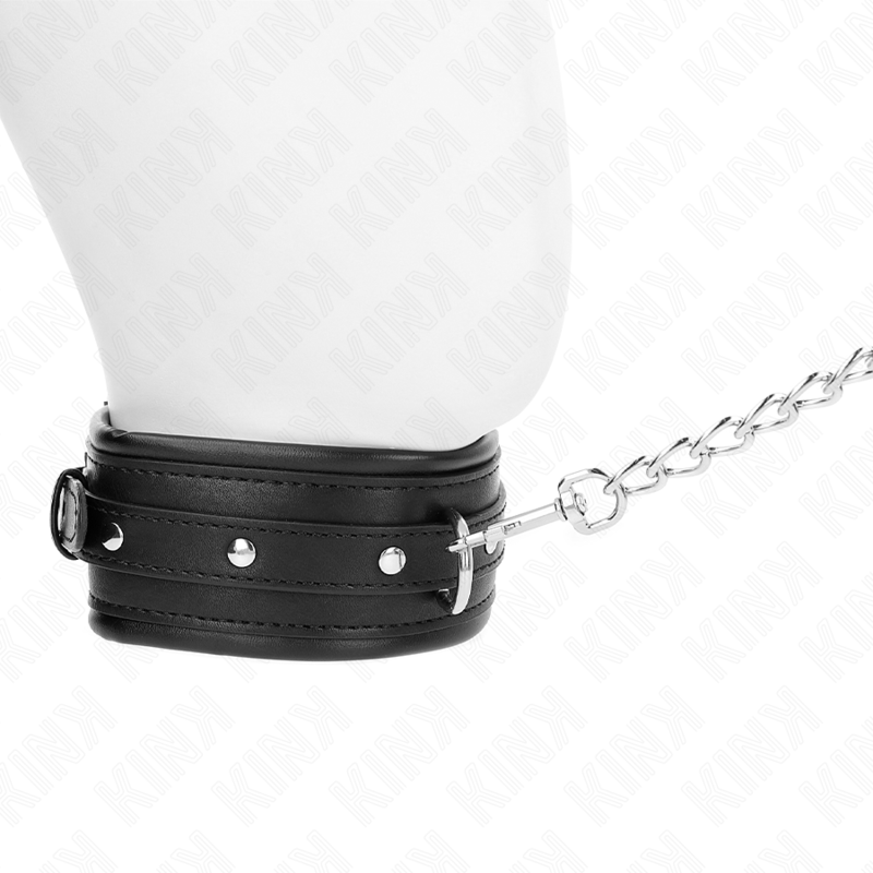 KINK - NECKLACE WITH SHINY BUCKLE STRAP 65 CM 48.5 CM X 5.3 CM - NOCTURNA DESIRES