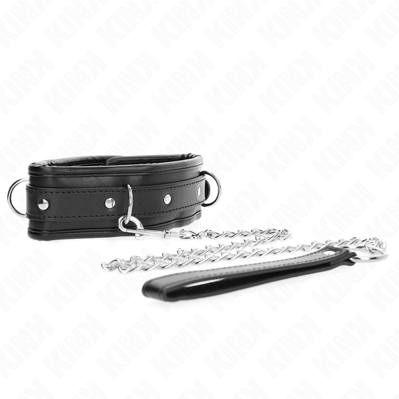 KINK - HEAVY NECKLACE WITH BELT 65 CM MODEL 1 ADJUSTABLE 36.5-50 CM - NOCTURNA DESIRES