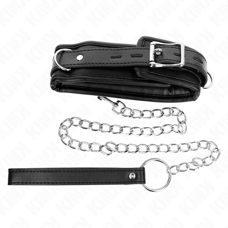 KINK - HEAVY NECKLACE WITH BELT 65 CM MODEL 1 ADJUSTABLE 36.5-50 CM - NOCTURNA DESIRES