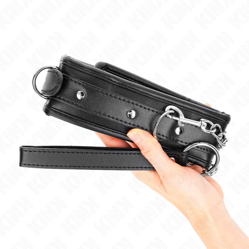 KINK - HEAVY NECKLACE WITH BELT 65 CM MODEL 1 ADJUSTABLE 36.5-50 CM - NOCTURNA DESIRES