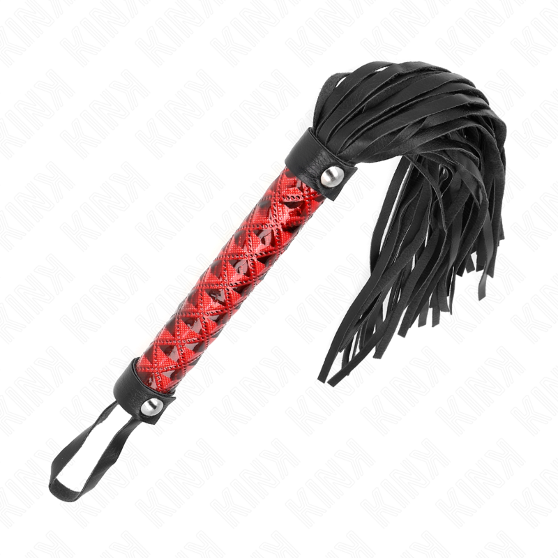 KINK - DIAMOND PATTERN WHIP 40 CM - NOCTURNA DESIRES