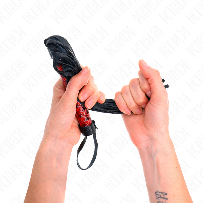 KINK - DIAMOND PATTERN WHIP 40 CM - NOCTURNA DESIRES