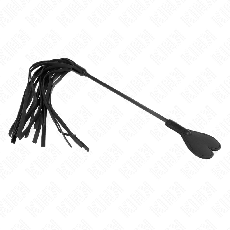 KINK - RANGE WHIP WITH HEART PANDEL 35 CM - NOCTURNA DESIRES