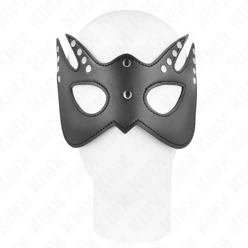KINK - BAT MASK WITH RIVETS 23 x 15 CM - NOCTURNA DESIRES