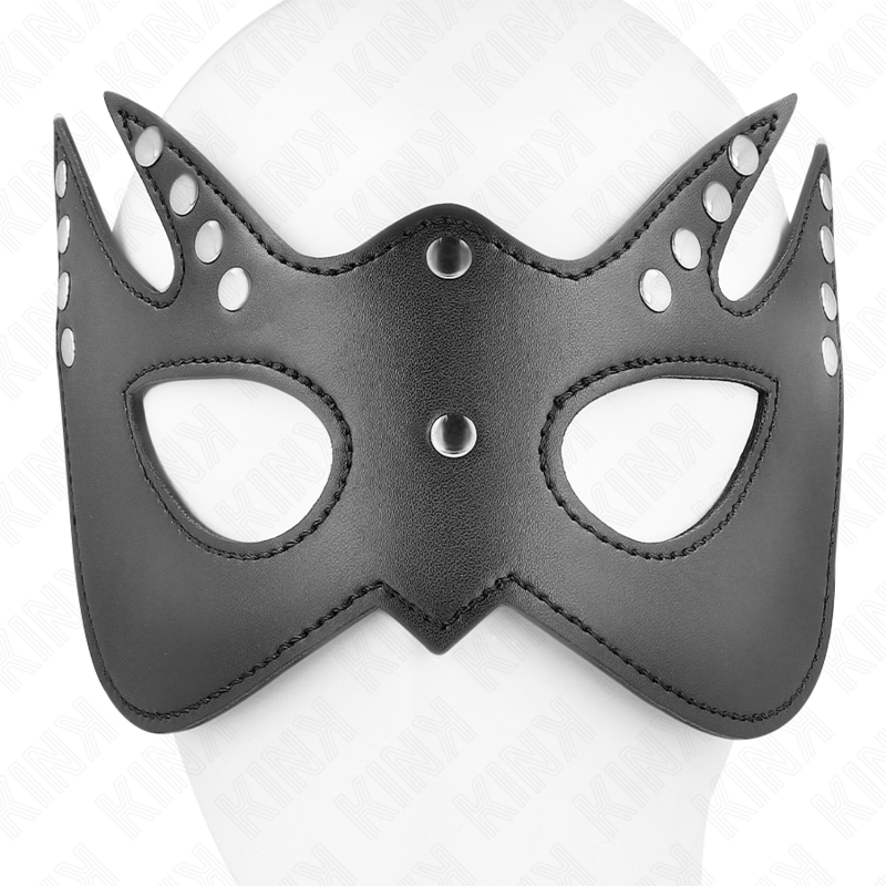 KINK - BAT MASK WITH RIVETS 23 x 15 CM - NOCTURNA DESIRES