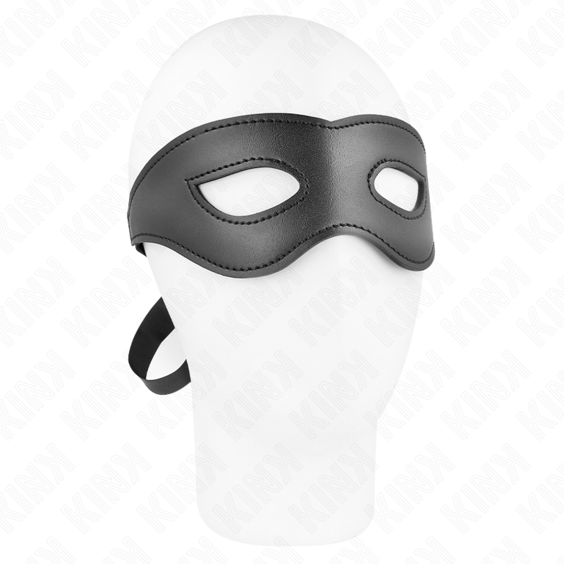KINK - LEATHERETTE MASK MODEL 1 30 x 7 CM - NOCTURNA DESIRES