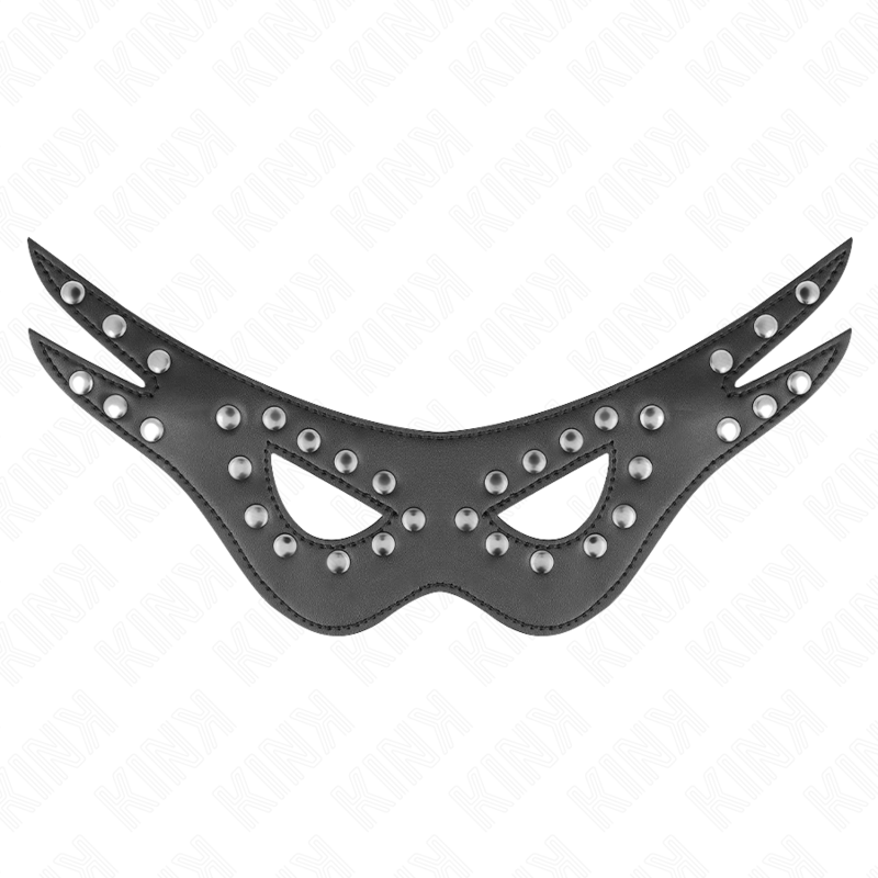 KINK - SEXY LEATHERETTE MASK MODEL 1 27 x 13 CM - NOCTURNA DESIRES